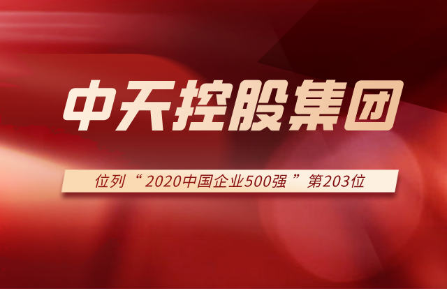 人生就是博·尊龙z6控股集团列2020中国企业500强第203位！